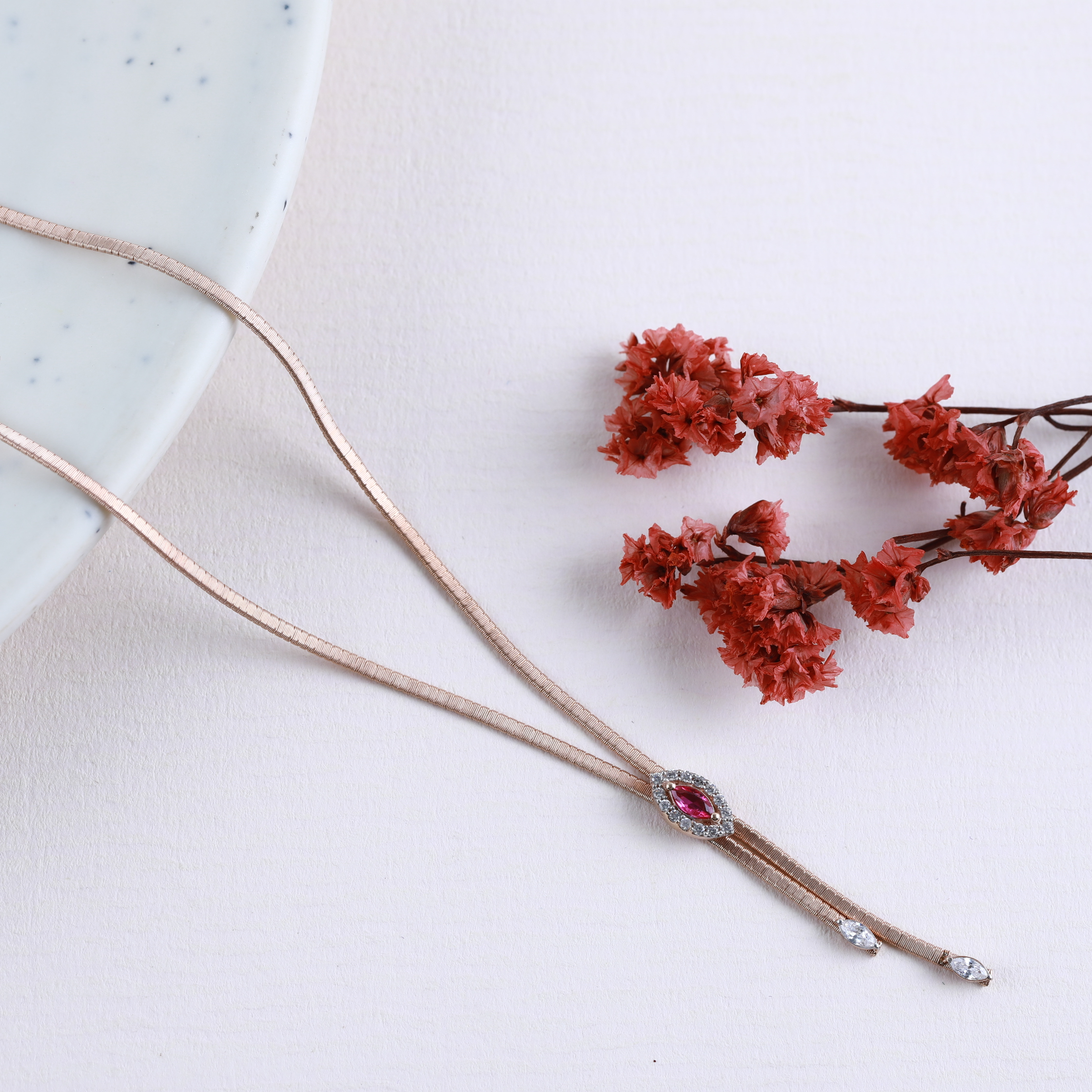 silky Rose Gold Chain