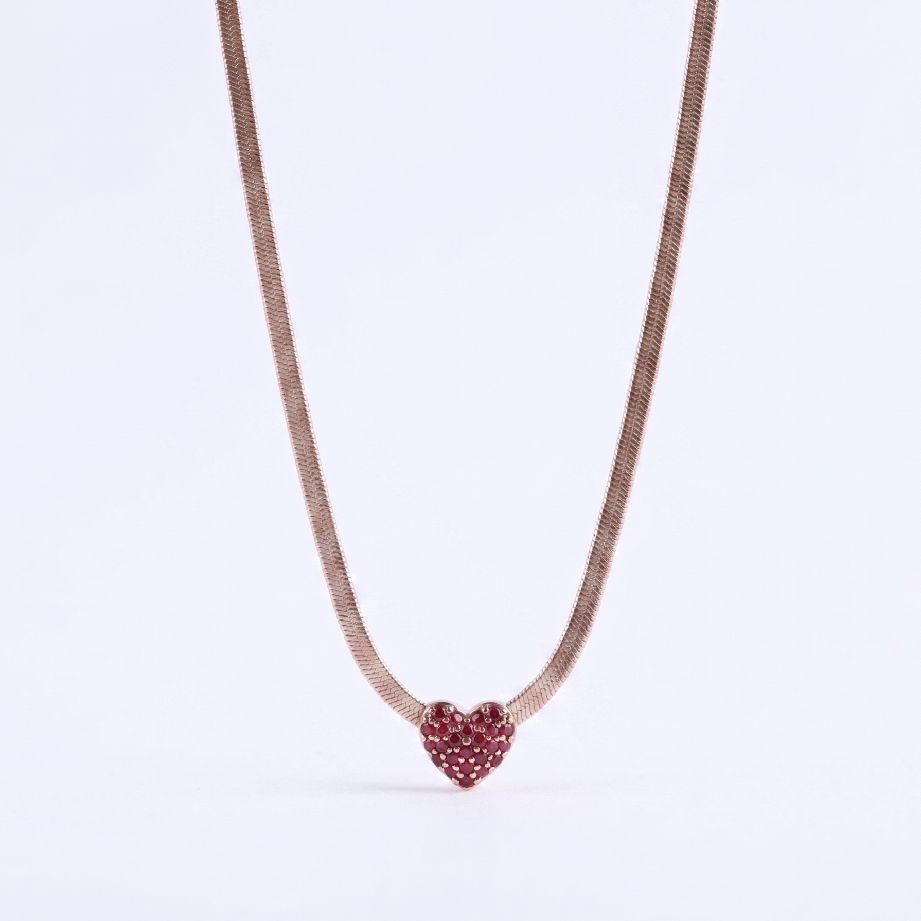 Silky Rose Gold Chain hover