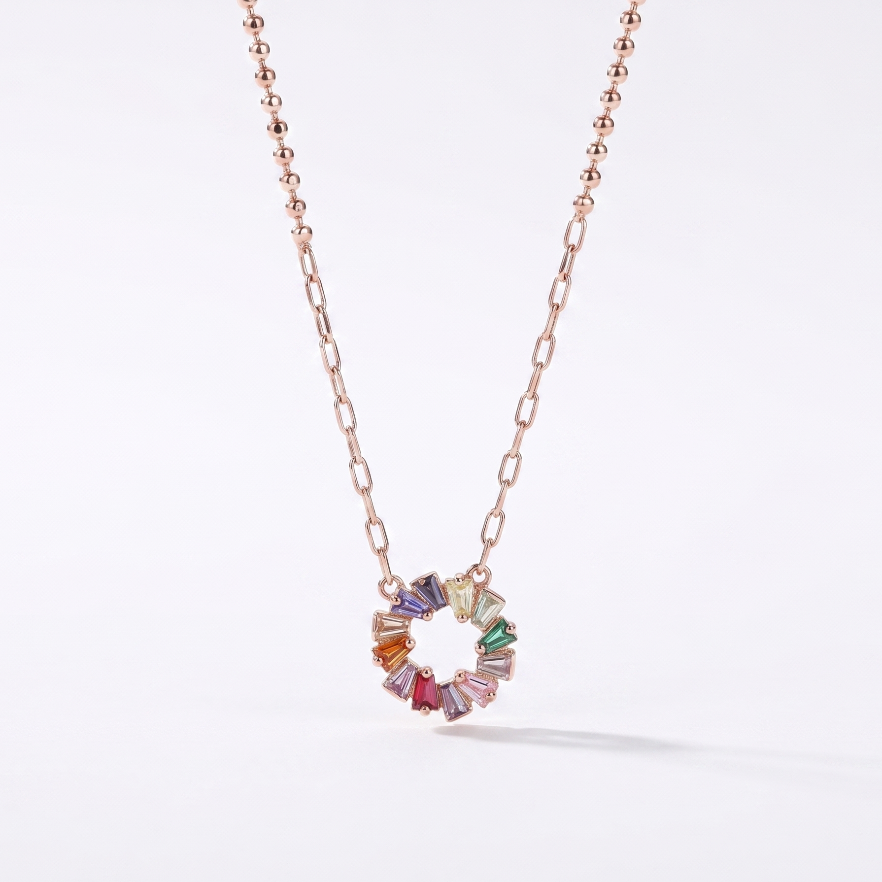 Silky Rose Gold Chain hover